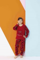 Erkek Çocuk Welsoft Polar Pijama Takımı 3355 - G - 1