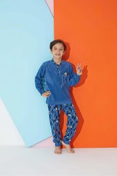 Erkek Çocuk Welsoft Polar Pijama Takımı 3355 - G - 4