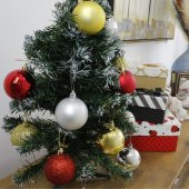 T.Concept Yılbaşı Süsü Çam Ağacı Topu 12’li Noel Küresi 6 cm Gold - 3