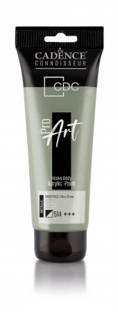 PROART HEAVY BODY  METALİK ULTRA PARLAK AKRİLİK BOYA PRD-514 MENTOL 120ML - 1