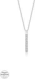 Swarovski Zirconia Kadın Dilek Gümüş Kolye - 1