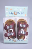 Babyhola Kız Erkek Bebek Patik İlk Adım Ayakkabı Şık Özel Gün Kutulu Hediyelik 9030 - 5