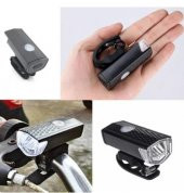 BİKE SKY Rechargeable Bisiklet Ön Işığı Için Şarj Edilebilir Ön Far 300 Lümen Su Geçirmez - 1