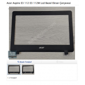 Acer Aspire E3 112 E3 112M Lcd Bezel Ekran Çerçevesi - 1