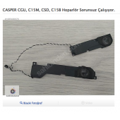 CASPER CGU C15M CSD C15B Hoparlör - 1