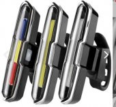bike sky Bisiklet kuyruk işık süper parlak bisiklet ışığı bisiklet aksesuarları USB şarj edilebilir LED lamba bisiklet arka işık - 1