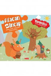 Yapbozlu Kitap Afacan Sincap - 1
