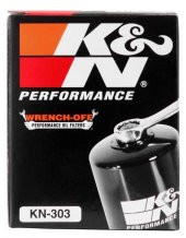 K&N KN-303 2013-2016 Kawasaki Z 800 Uyumlu Yağ Filtresi - 3