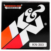 K&N KN-303 2013-2016 Kawasaki Z 800 Uyumlu Yağ Filtresi - 5
