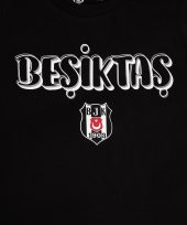 Beşiktaş Orijinal Siyah Bebek T-Shirt Hediyelik Ahşap Kutulu - 5