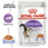 Royal Canin Sterilised Jelly 85 Gr - 1