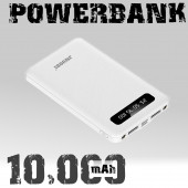 JNUOBİ DY-25 10,000 mAh Taşınabilir Şarj Aleti Powebank 2xUsb Ledli - 1