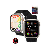 Watch 9 Pro Plus Multi Uyumlu Titanyum Vidalı Kasa Pusulalı 45mm Kilitli Çift Kordonlu Akıllı Saat - 1