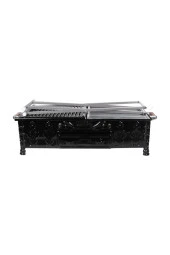 Mangal C85 Köfteci 33x80 Yağdanlıklı Portatif Ayaklı C-85 - 4