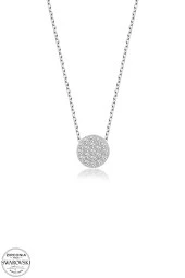 Union Swarovski Zirconia Kadın Pırlanta Montür Gümüş Kolye - 2