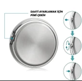 DailyTech Aydınlık Araç Araba Tekne Bisiklet İçin Mini Kuvars Saat - 3