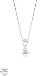 Union Swarovski Zirconia Kadın Pırlanta Montür Tektaş Gümüş Kolye - 2