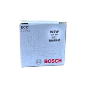 Bosch ECO Dipsiz Ampul 12V 5W T10 W5W 10'lu Paket - 2