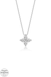 Union Swarovski Zirconia Kadın Şans Dört Yaprak Gümüş Kolye - 2