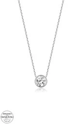 Union Swarovski Zirconia Kadın Tektaş Gümüş Kolye - 2