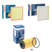 Opel Astra J 1.6 CDTI 3'lü Filtre Seti (2014 - 2016) Bosch thumbnail 1