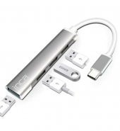 Inca Type-C Girişli 4 Port Usb Çoklayıcı Hub, IUSB-04T - 2