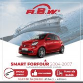 RBW Muz Silecek Takımı Smart Forfour 2004-2007 ile uyumlu - 1