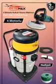 Ottomax Premium 4  Motorlu Halı Koltuk Yıkama ve Koltuk Fırçalama Seti - 1