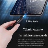 Transcend TS256GESD310C 256GB,USB/Type-C Taşınabilir Harici SSD Siyah - 8