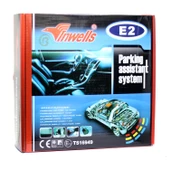 İNWELLS Park Sensörü E2 Ekranlı Ses İkazlı Beyaz - 1