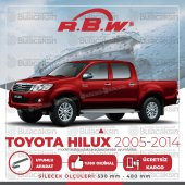 RBW Muz Silecek Takımı Toyota Hilux 2005-2012 ile uyumlu - 1