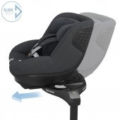 Maxi-Cosi Pearl 360 SlideTech 0-18 Kg Bebek Oto Koltuğu Authentic Graphite - 7
