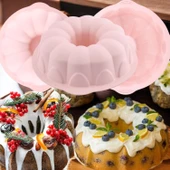 Silikon Klasik Kek Kalıbı 25 cm - 4