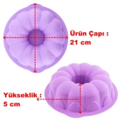 Silikon Klasik Kek Kalıbı 25 cm - 5