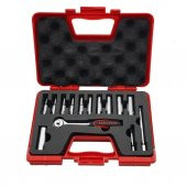 İzeltaş 1107 00 6014 Derin Lokma Anahtar Takımı 1/4" 14 Parça - 1