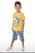 Captain Shark Erkek Çocuk Şortlu Takım MNK0493 - 3