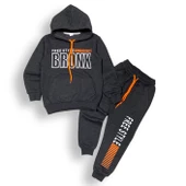 Bronx Şardonlu İkiiplik Eşofman Takım MNK0459 - 1