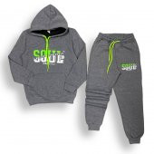 Neon Baskılı Şardonlu İkiiplik Eşofman Takım MNK0458 - 2