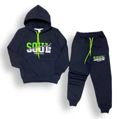 Neon Baskılı Şardonlu İkiiplik Eşofman Takım MNK0458 thumbnail 13