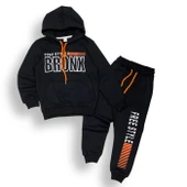 Bronx Şardonlu İkiiplik Eşofman Takım MNK0459 thumbnail 3