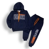 Bronx Şardonlu İkiiplik Eşofman Takım MNK0459 - 7