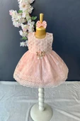 Dantelli Kız Bebek Elbise PNPN152 - 7