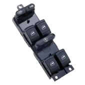 Cam Açma Düğmesi Sol Golf Iv Bora Passat Toledo Leon Dörtlü 9 Pin thumbnail 2