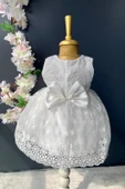 Dantelli Kız Bebek Elbise PNPN152 - 4
