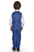 Yelekli Smokin Erkek Çocuk Takım MNK0273 - 6