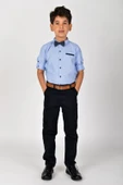Oxford Erkek Çocuk Gömlekli Takım MNK0322 thumbnail 1