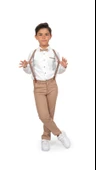 Oxford Gömlek Uzun Pantolon Erkek Çocuk Takımı MNK0302 - 11