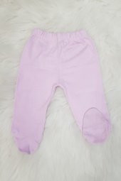 Pembe Patikli Bebek Penye Pantolon - 2