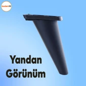 Regnum 6'lı Set Mobilya Tv Ünitesi Koltuk Kanepe Destek Ayağı 16 Cm Siyah Ayakları M8 Civatalı thumbnail 4