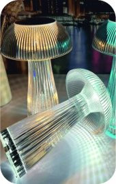 Helios Opto Şarjlı Dimlenebilir Üç Fonksiyonlu Dekoratif Masa Lambası HS 8104 - 1